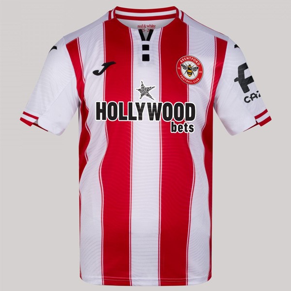 Tailandia Camiseta Brentford FC Primera 2025-2026 Tailandia Camiseta Brentford FC Primera 2025-2026